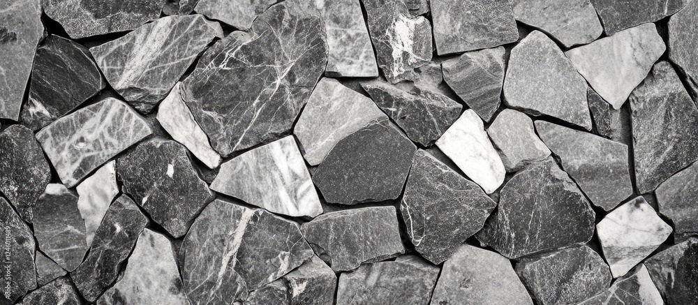 Poster granite and marble textured background with a geometric rock floor pattern ideal for text overlay an