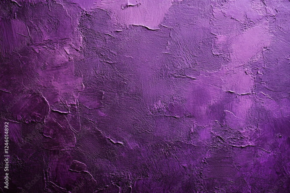 Poster textured purple plaster wall with rough abstract pattern and subtle lighting variations background