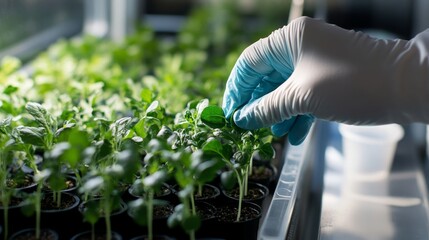 Cultivating the Future: Green Plants in Controlled Environment