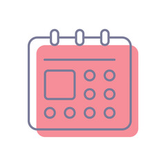 Calendar vector icon