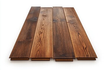 Wooden Planks Arranged on White Background for Flooring Design Showcase - Aesthetic Display for Interior Decor Inspiration and Home Renovation Projects