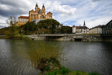 Benedictine Monastery Melk in the Wachau Austria