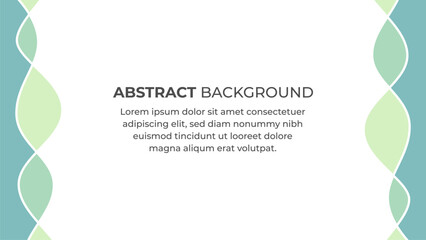 Abstract wave background with mint-colored lines, perfect for modern design projects and digital art creations