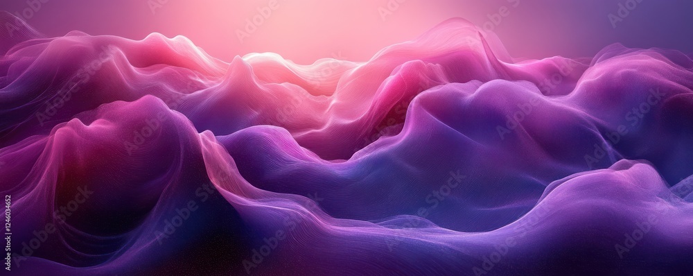 Aufkleber deep purple gradient background paper design with vintage texture vignette border and soft center li