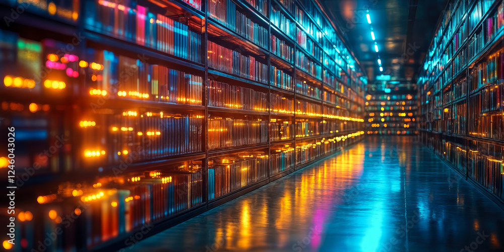 Poster ai-powered digital file management system for efficient asset organization
