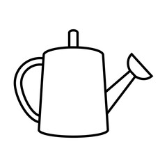 Watering can icon vector. To water illustration sign. Garden symbol or logo.