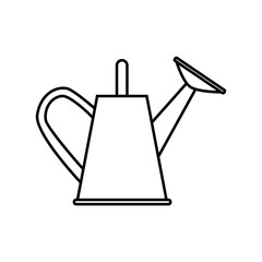 Watering can icon vector. To water illustration sign. Garden symbol or logo.