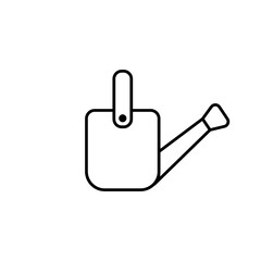 Fototapeta premium Watering can icon vector. To water illustration sign. Garden symbol or logo.