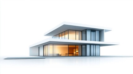 Modern Minimalist Home Design with Clean Lines and Open Spaces