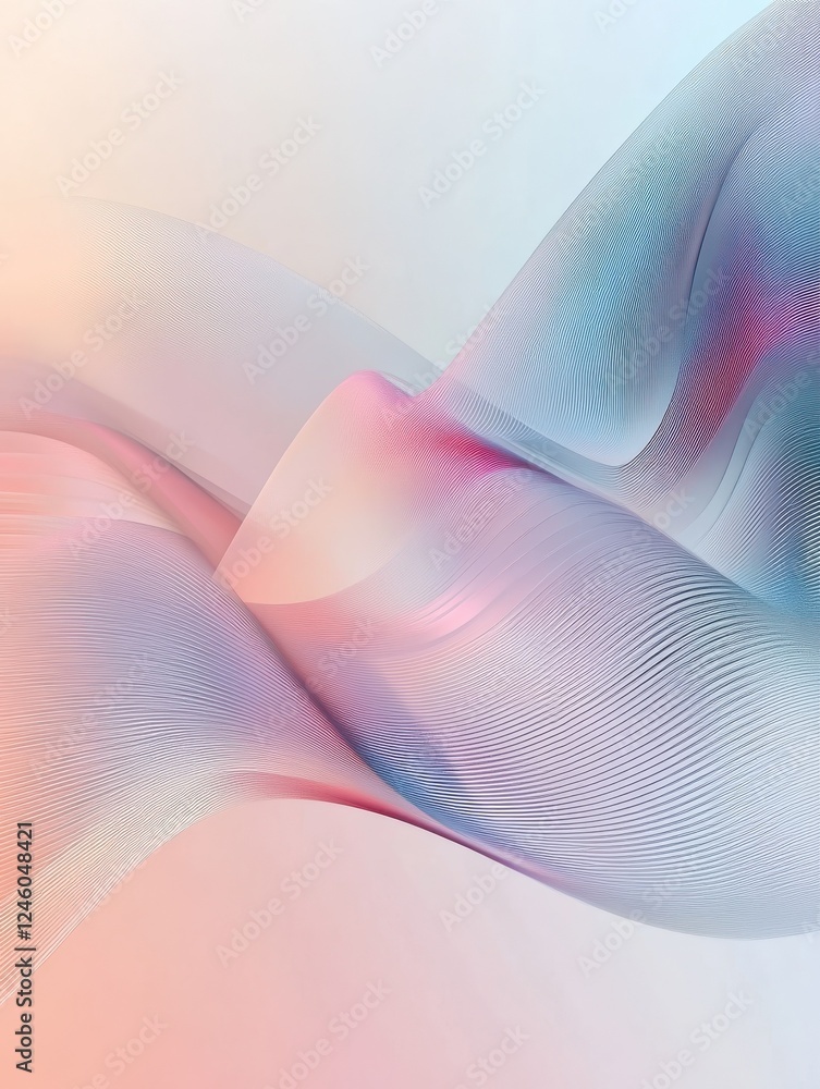 Aufkleber muted gradient background with tech elements creating subtle visual interest