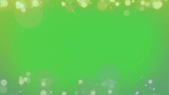 Sparkle effect Green screen overlay 