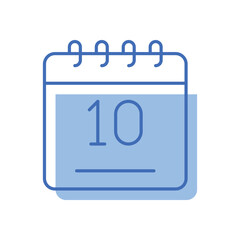 Obraz premium Calendar vector icon