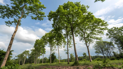 Obraz premium Set of trees 