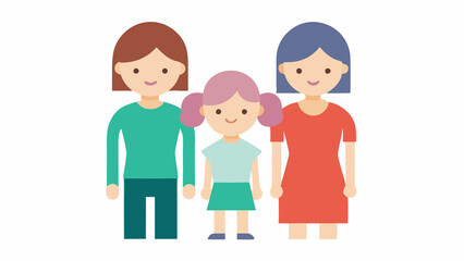 Obraz premium Celebrating Women, Three Generations United on International Women's Day Love 
