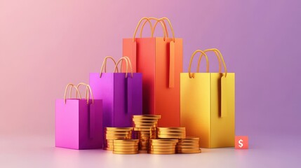 Retail profit plan abstract concept vector illustration set. Flash sale, sales forcasting and index, special offer, e-commerce shop promotion, business statistics, performance abstract metaphor.