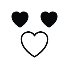 Collect Love vector icon