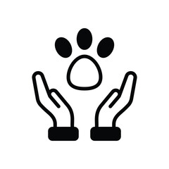 Animal Welfare vector icon