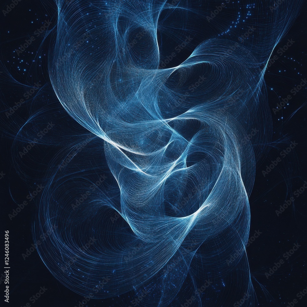Poster blue tech lines universal background simple science and technology business line technology backgrou