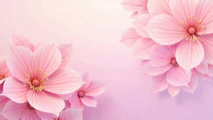 Abstract spring background with floral circles in pastel colors. A great choice for website design, advertising and postcards. Awakening of spring, youth, freshness, beauty, tenderness