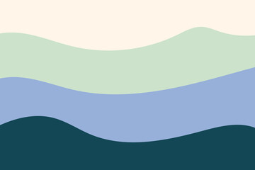 abstract background with waves