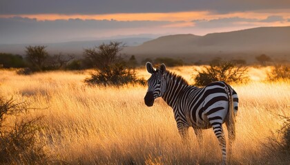 Naklejka premium Vigorous Roe Deer Bolting through a WildflowerLaden Forest as a Hunter Approaches, Capturing the Majesty of the Great Outdoors in the Herb Familys Domain