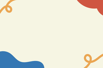 Obraz premium red and blue background