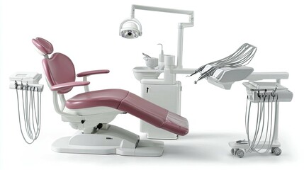 Modern Dental Chair and Equipment: High-Quality Dentistry Technology for Comfortable Patient Care