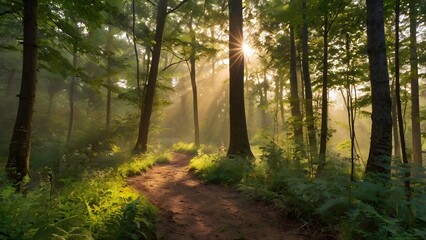 World forestry day earth's green guardians celebrating nature, growth & sustainability background