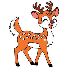 Forest Deer Clipart for Nature Inspired Designs