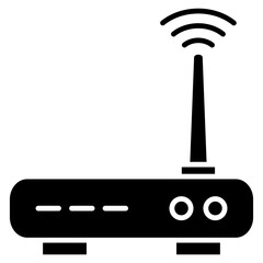 Internet Device Glyph Icon