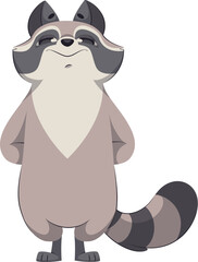 Cheerful Racoon