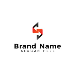 modern S arrow logo
