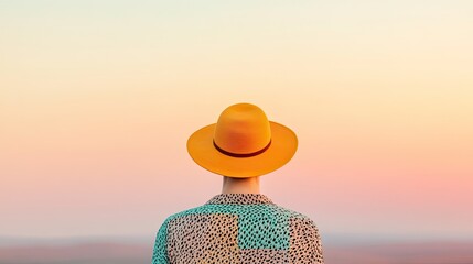 minimalist maximalism scene that beautifully combines simplicity and eclectic elements featuring stylish portrait of