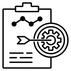 Strategy Outline Icon