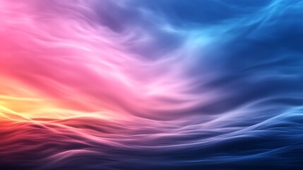 Abstract Colorful Landscape: A Dreamlike Vista of Serene Hues