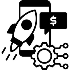 Fintech Startup icon