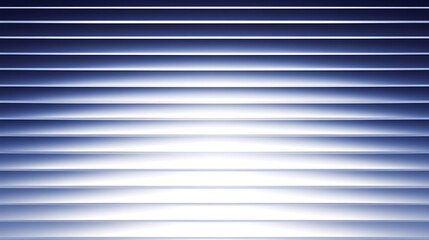 Obraz premium Blue metallic blinds, light, interior design
