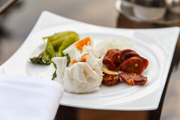 breakfast served in Thailand
