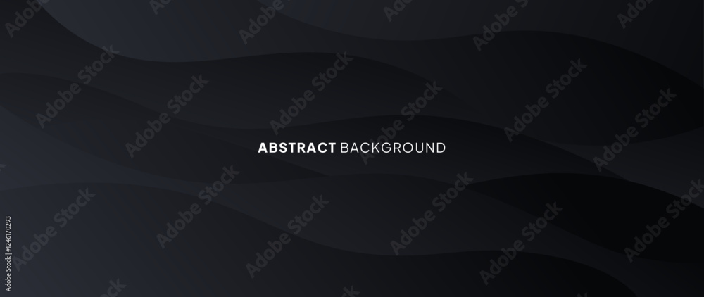 Poster An abstract background with a dark theme and a neat wave pattern that creates an illegal impression. 