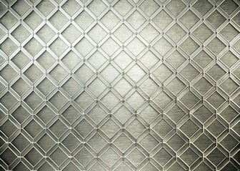 Abstract silver walls, detailed grey designs for decor.