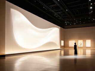 Seamless Gallery with Interactive Art Display.