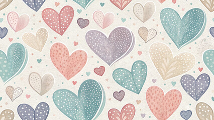 Unbroken Hearts: A Pattern of Eternal Affection.