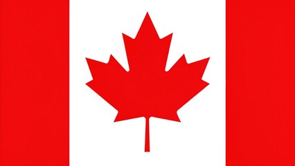 Editable, printable Canada flag graphic. Perfect for design projects.
