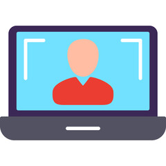 Online Lesson Vector Icon
