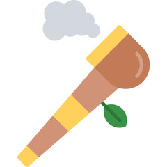 Pipe Of Peace Vector Icon