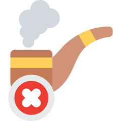 No Cigar Vector Icon