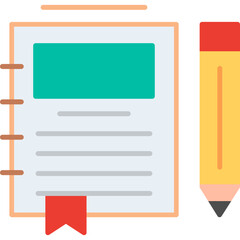 Obraz premium Journal Vector Icon
