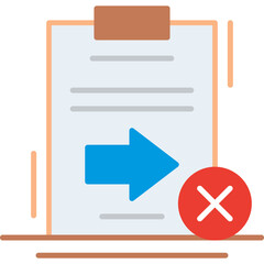 Send Failed Vector Icon