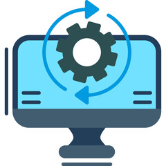 Synchronization Vector Icon