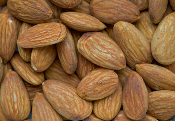 Beautiful close-up of an almond
